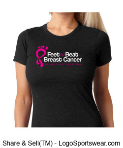 Feet to Beat women's short sleeve Design Zoom